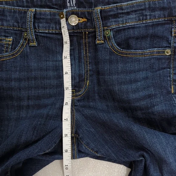 GAP Women's True Skinny Denim Jeans Size 27 Regular - Picture 8 of 9